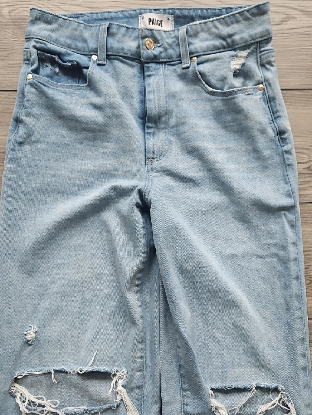 PAIGE Sasha high waist wide leg jeans size 29